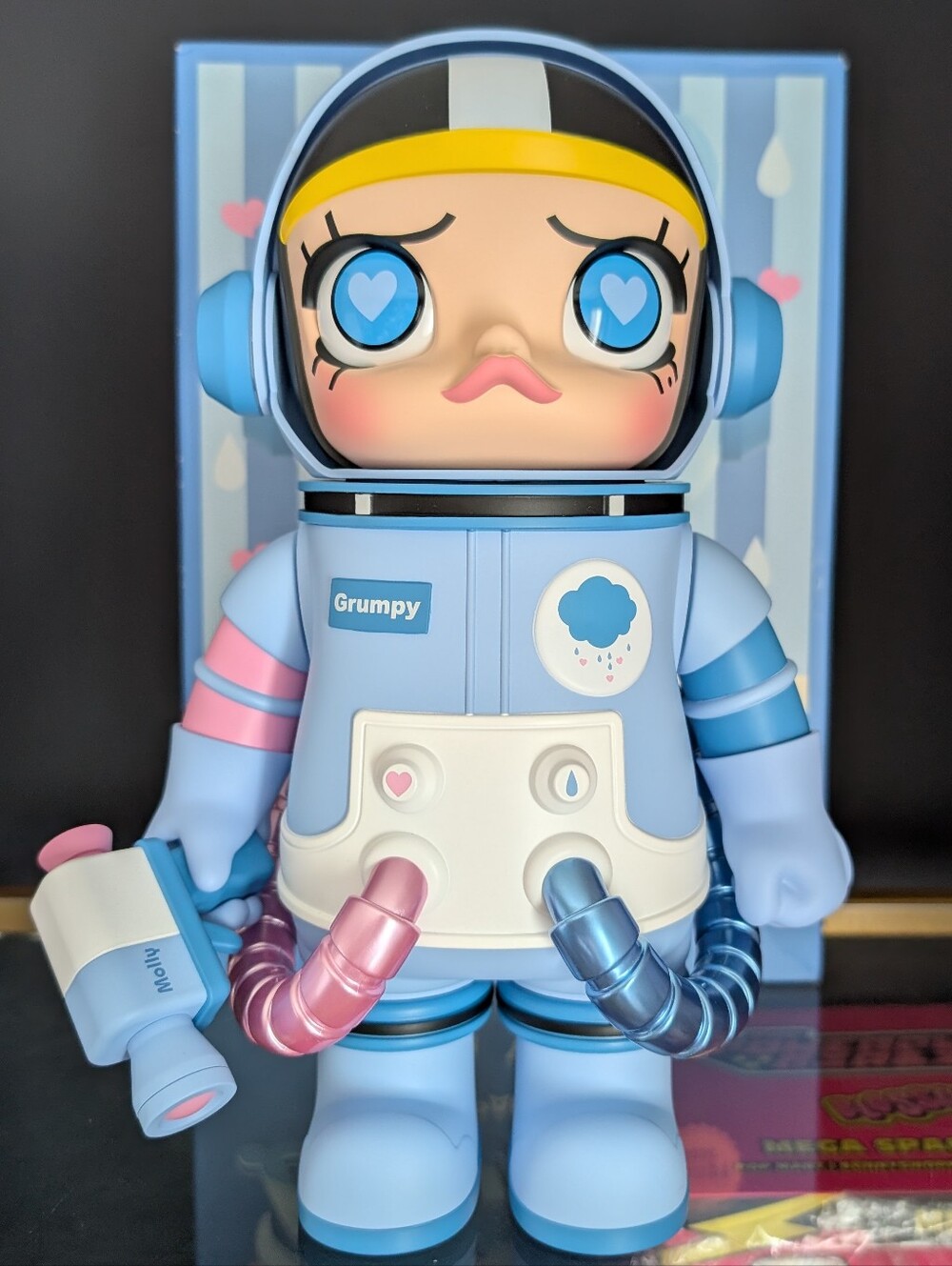 Mega Space Molly 400% Grumpy Bear